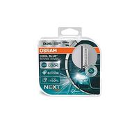 OSRAM XENARC COOL BLUE INTENSE D2S, +150% more brightness, up to 6,200K, xenon headlight lamp, LED look, duo box (2 lamps) 66240CBN-HCB