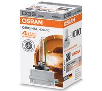 OSRAM XENARC ORIGINAL D3S HID, xenon headlight bulb, 66430, folding carton box (1 piece)