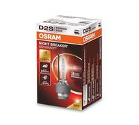 OSRAM XENARC NIGHT BREAKER 220, D2S, +220% more brightness, xenon headlight lamp, 66240XN2, Folding Box (1 lamp)