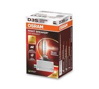 OSRAM XENARC NIGHT BREAKER 220, D3S, +220% more brightness, xenon headlight lamp, 66340XN2, Folding Box (1 lamp)