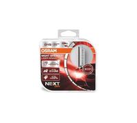 OSRAM XENARC NIGHT BREAKER LASER D1S, +200% more brightness, HID xenon bulb, discharge lamp, 66140XNL-HCB, duo box (2 lamps)