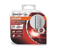 OSRAM XENARC NIGHT BREAKER LASER D3S, +200% more brightness, HID xenon bulb, discharge lamp, 66340XNL-HCB, duo box (2 lamps)