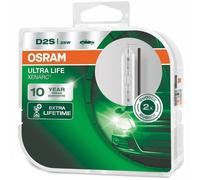 Osram XENARC Ultra Life 66240ULT-HCB D2S XENON BULB NEW Hard Case x2