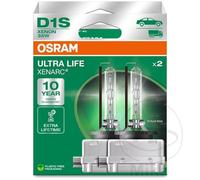 OSRAM XENARC® ULTRA LIFE, D1S, xenon headlight lamps, Hanging folding box (2 lamps)