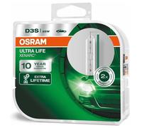 2x Osram D3S Xenon Lamps 35W PK32d-5 Ultra Life 10 J.Warranty Xenon Lamp