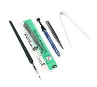 OSRGZRNGR 5 Pieces Mechanical Keyboard Switch Lube Brushes Tool Kit for Stabilizer white, 14x10x8cm