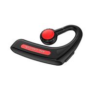OSRGZRNGR Bone Conduction Headphones Headset for Cycling Sport Jogging Outdoor Indoor Black and Red, 2.64x2.05x0.39 Inch