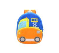OSRGZRNGR Children Backpack Portable Cute Cartoon multi-colored Automotive Pattern Zipper Adjustable Strap Large Capacity Student Bag Style 10
