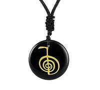 OSRGZRNGR Cho KU Rei Pendant Craft Supplies Pendant for Thanksgiving Party Anniversary Black