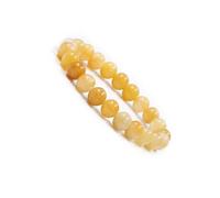 OSRGZRNGR Natural Stone Bead Bracelet Chinese Style Unisex Handmade Replacement Elastic Decorative Bangle Jewelry Birthday Gift 8mm