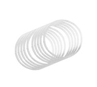 OSRGZRNGR Pack of 10 Silicone Bracelets Supple multi-colored Fashion Decorations Role-play Accessories Luminous Jelly Themed Parties Sports 6, Style 6