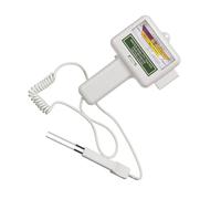 OSRGZRNGR PH Tester Digital Display Screen Simple Operation Chlorine Meter Battery-Operated Water Testing Device Probe Acidity Indicator