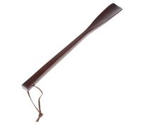 OSRGZRNGR Solid Wooden Long Handle Shoe Horn Lifter Shoe Care Accessory Redwood