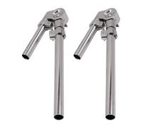 OSRGZRNGR Tom Holder Stand Durable Drum Rack Arm Stand for Drum Set Hardware Accessory 2Pcs, 2 Pieces, 30cm