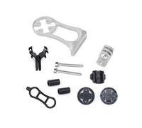 OSRGZRNGR Universal Road Bikes Handle Bar Computer Holders Replacement Speedometer Aluminum Alloy Bracket Stand Replacing Parts Silvery