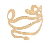 OSRGZRNGR Upper Arm Cuff Snake Jewelry Armlet Armband Wrap Greek Girls Women Golden, 8cm