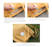 OSRGZRNGR Women Corduroy Totes Lightweight Reusable Large Capacity Shopping Bags Magnetic Buckle Casual Handbags Reinforced Strap Light, Light Green