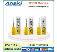 OSS C115 Soldering Iron tip high-quality Rapid Heating Core for T115 solder station Precision repair welding Replace the Tip C115-K