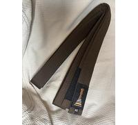 OSS Combat Sports BJJ Belt - Brazilian Jiu Jitsu Belt - Jujitsu Belt - IBJJF Approved - Limited Edition (Brown, A3)