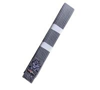 OSS Combat Sports BJJ Children Belt - IBJJF Approved, 100% Cotton, Lightweight, Durable Design, Competition-Ready, Perfect for Young Brazilian Jiu-Jitsu Practitioners. (Grey, 250 cm)