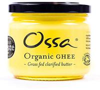 Ossa Organic Ghee - Traditional Clarified Butter from British Grass-Fed Cows | Keto, Paleo & Whole30 Friendly | Lactose-Free, Organic Cooking Fat | 265g Jars (Pack of 6)
