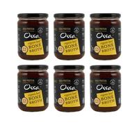 Ossa Vegetable Broth, High-Protein Broth, Preservative-Free Soup & Cooking Essential, Keto & Paleo-Friendly Soup Maker for Gut Health & Digestion, 240 ml (pack of 6)