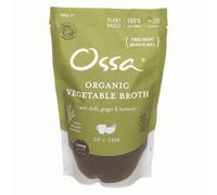 Ossa Vegetable Broth, High-Protein Broth, Preservative-Free Soup & Cooking Essential, Keto & Paleo-Friendly Soup Maker for Gut Health & Digestion, 500 g - Delivered Frozen