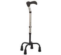 Ossenberg Four-Legged Walking Assistant Light Metal Derby Handle Children Height