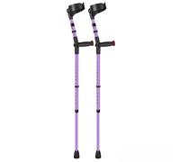 Ossenberg Soft Grip Height Adjustable Crutch | Single or Pair | Range of Colours