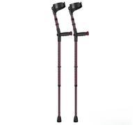 Ossenberg Soft Grip Height Adjustable Crutch | Single or Pair | Range of Colours