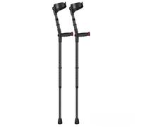 Ossenberg Soft Grip Height Adjustable Crutch | Single or Pair | Range of Colours