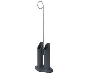 Ossenberg Walking Stick Stand - Umbrella Stand for Walking Sticks - Upright Stand of the Walking Sticks - Holder for 2 Walking Aids - Portable Crutch Stand - Anthracite