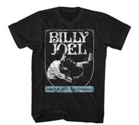 OSSMHP Billy Joel Poster Music Shirt BlackXL