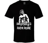 OSSMHP Ravishing Rick Rude Legends of Wrestling Retro T Shirt Black3XL