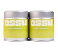 OSSU - Lemongrass + Lemongrass - Organic Matcha Tea Powder | Japanese | Pack of 2 | 40g Tins | True Ceremonial Grade | Spring Harvest | UJI, Kyoto | Stone-Ground