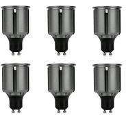 Ossun 6PCS GU10 Led Long Neck Bulbs 80mm, 9W GU10 LED Bulbs, Super Bright Energy Saving, 80W Halogen Spotlight Bulbs Equivalent, 720LM, 120° Beam Angle (Cool White)