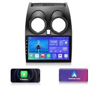 Ossuret Android 12 Car Radio Stereo fits for Nissan Qashqai J10 (2006-2013), 6+64GB GPS Navigation with QLED Touchscreen Carplay Bluetooth5.0 4G LTE SWC Wifi DSP RDS