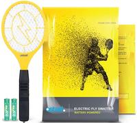 Ostad 3000 Volt Electric Fly Swatter Mini Bug Zapper Outdoor | Fly Killer Indoor Electric Safe to use on Bugs Inside or Outside | Made from Durable ABS Material