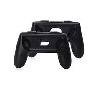 OSTENT 1 Pair Protective Grip Handle Holder for Nintendo Switch Joy-Con Controller Color Black
