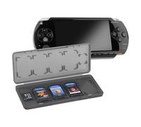 OSTENT 10 in 1 Game Memory Card Holder Case Storage Box Compatible for Sony PSV PS Vita Color Black