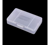 OSTENT 10 x Clear Plastic Game Cartridge Card Box Case Cover for Gameboy GBA SP GBM