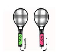 Ostent 2 Pack Tennis Racket Handle Controller Holder For Nintendo Switch Joy-Con Switch Tennis Game Nintendo Accessories Switch Sports