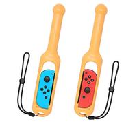 OSTENT 2 x Drumstick Game Handle Grip Controller for Nintendo Switch Joy-Con Controller