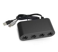 OSTENT 4 Port Controller Adapter Convertor for Nintendo Gamecube NGC to Wii U/Switch/PC Terminal