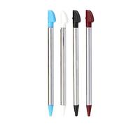 OSTENT Adjustable Metal Game Touch Stylus Pen Compatible for Nintendo 3DSLL/XL Console Pack of 4