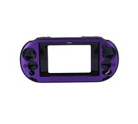 OSTENT Colorful Aluminum Metal Skin Protective Cover Case Compatible for Sony PS Vita PSV PCH-2000 - Color Purple