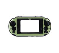 OSTENT Colorful Aluminum Metal Skin Protective Cover Case Compatible for Sony PS Vita PSV PCH-2000 - Color Green