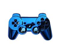 OSTENT Full Controller Shell Case Housing Button Kit Compatible for Sony PS3 Bluetooth Controller - Color Blue