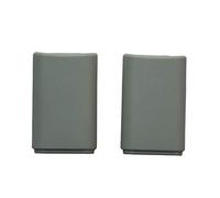 OSTENT Rechargeable Battery Pack Compatible for Microsoft Xbox 360 Wireless Controller Color White Pack of 2