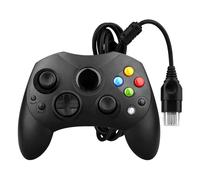 OSTENT Wired Controller Gamepad Joystick S Type 2 A for Microsoft Old Generation Xbox Console Video Games Color Black